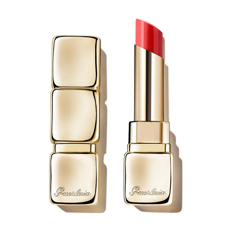 Guerlain KISSKISS BEE GLOW bálsamo reparador de labios #775-Poppy Glow