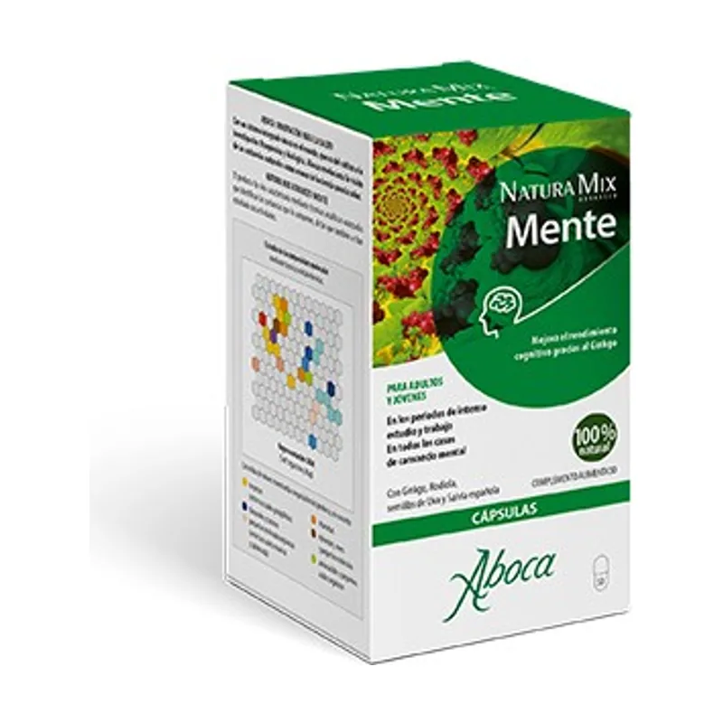 Aboca Natura Mix Advanced Mente Cápsulas