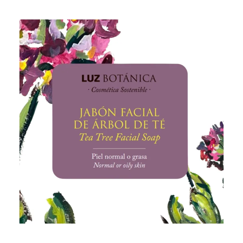 LUZ Botánica Jabón Facial De Árbol De Té 65g