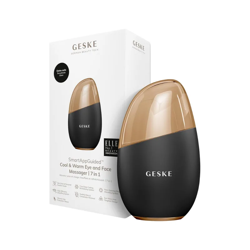 Geske Cool & Warm Eye And Face Massager Negro 7 En 1