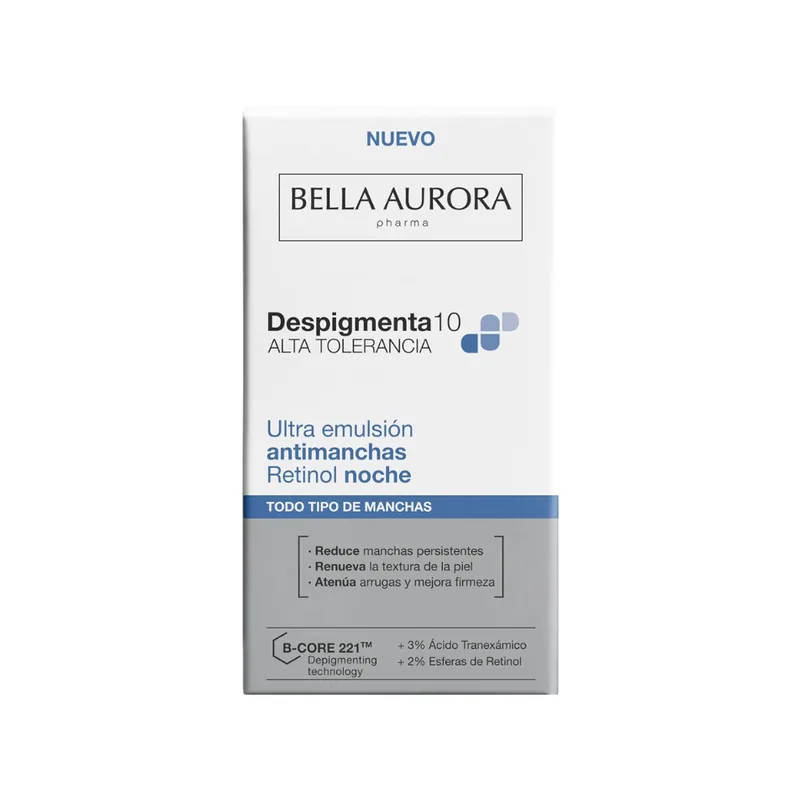 Despigmenta10 Ultra Emulsión Antimanchas Retinol Noche