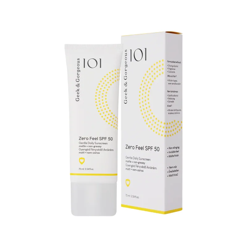Geek & Gorgeous Zero Feel Spf50