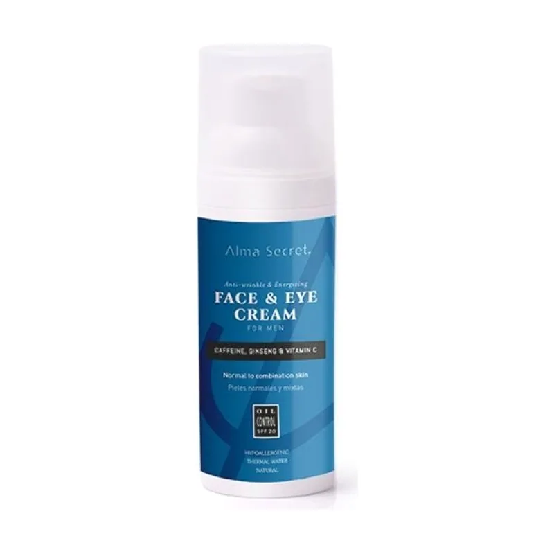 Alma Secret Crema Facial & Ojos Antiarrugas Cafeína