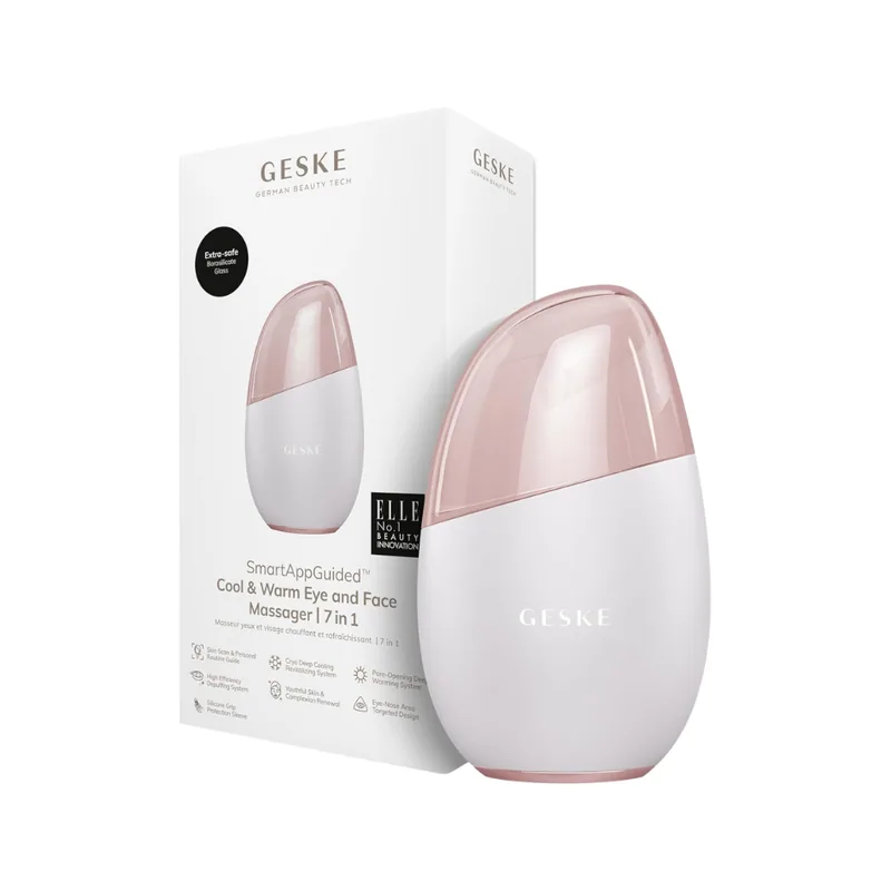 Geske Cool & Warm Eye And Face Massager Blanco 7 En 1