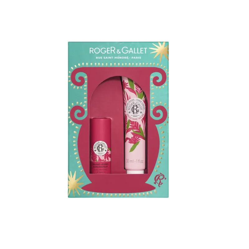 Roger & Gallet Cofre Gingembre Rouge Crema Manos 30ml + Labial 3,5g