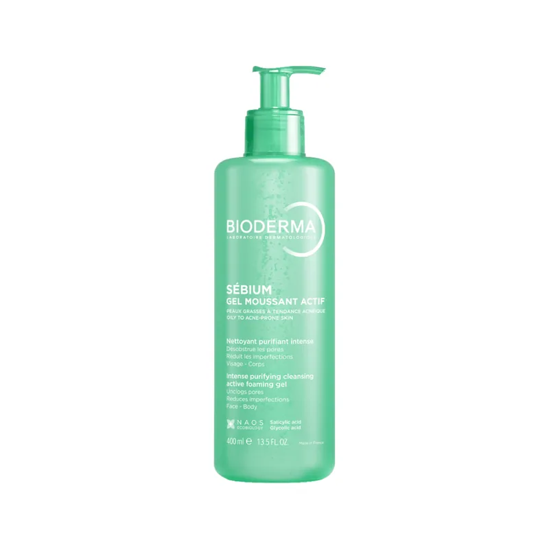 Sebium Gel Moussant Actif 400ml