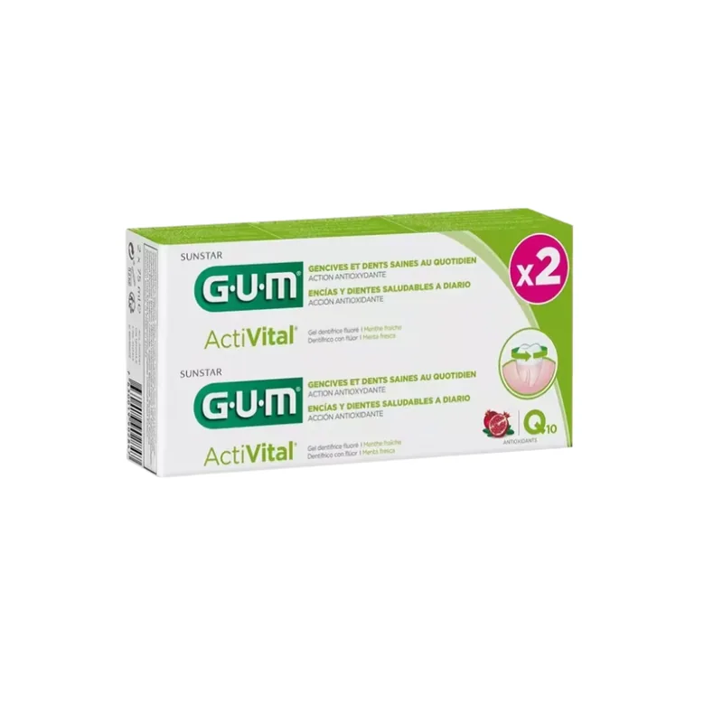 Duplo Activital Pasta Dentífrica 2x75ml