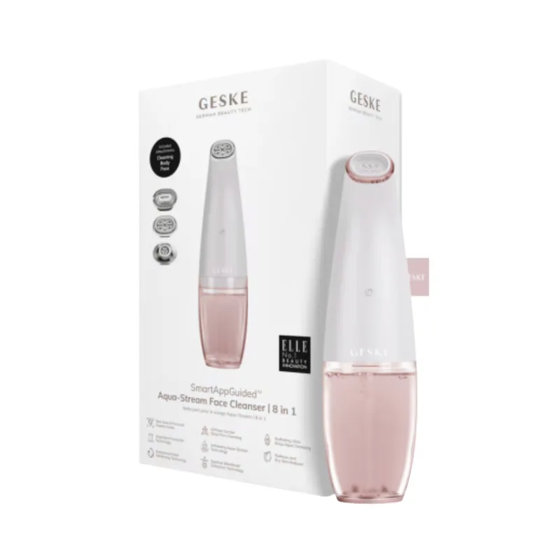 Geske Aqua-stream Face Cleanser Blanco Rosa 8 En 1