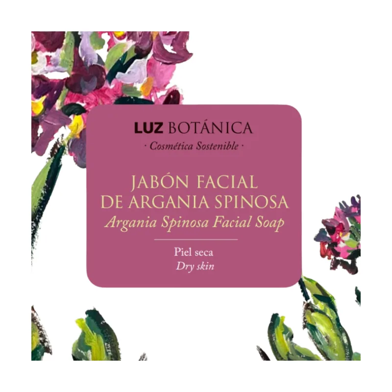 LUZ Botánica Jabón Facial De Argania Spinosa 65g