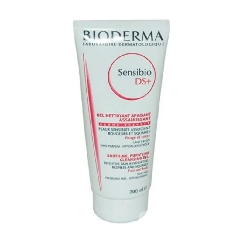 Bioderma Sensibio Ds+ Gel Limpiador Suavizante Saneante 200 Ml