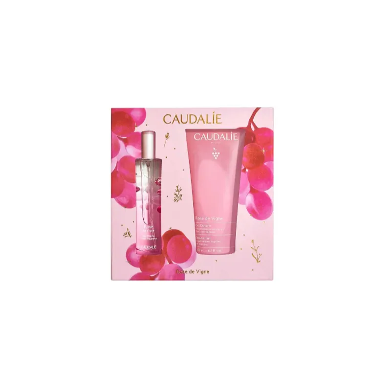 Caudalie Cofre Rose De Vigne Agua De Colonia + Gel De Ducha