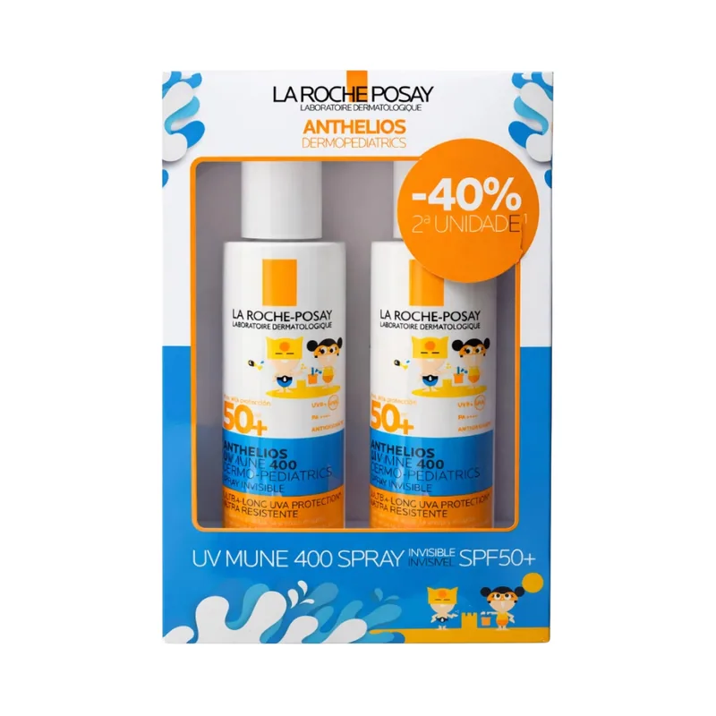 Anthelios Duplo Dermopediatrics Invisible Spf50+