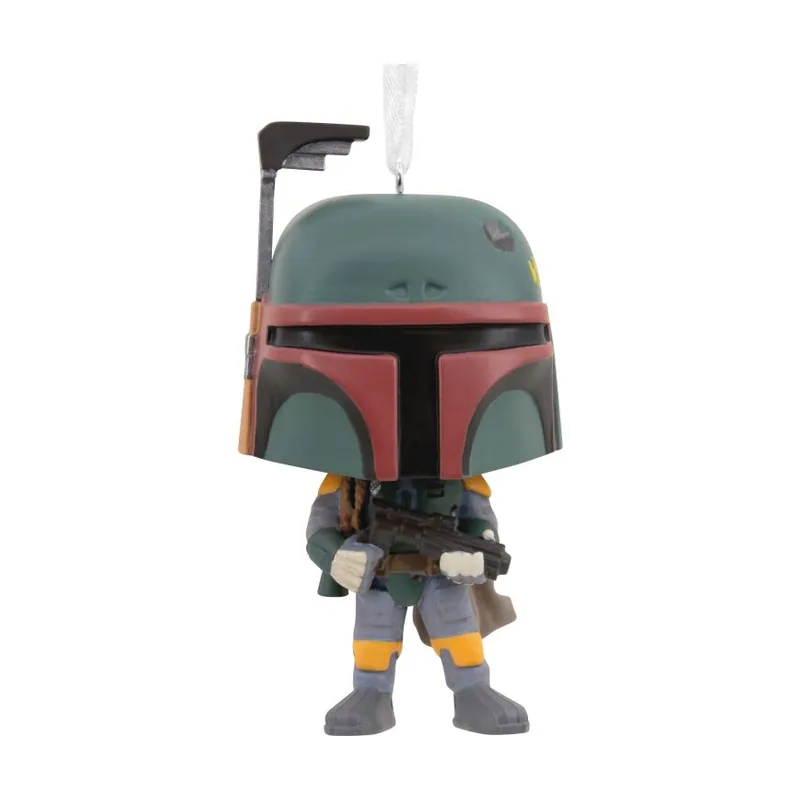 Funko Adorno De Navidad Star Wars Boba Fett Figura De Resina