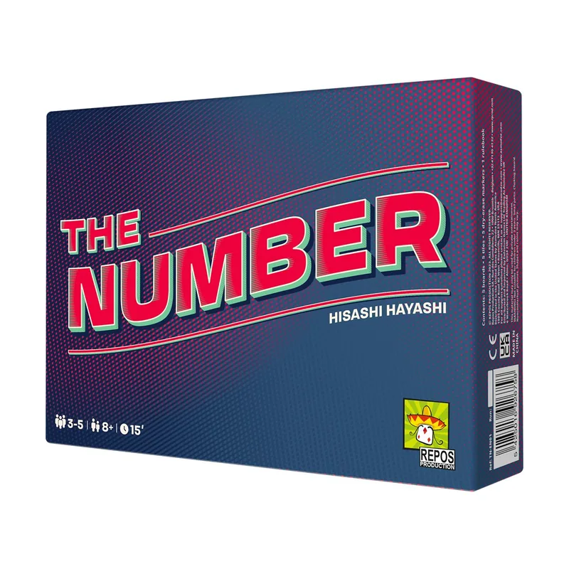 Asmodee The Number Edad Recomendada 8 Años