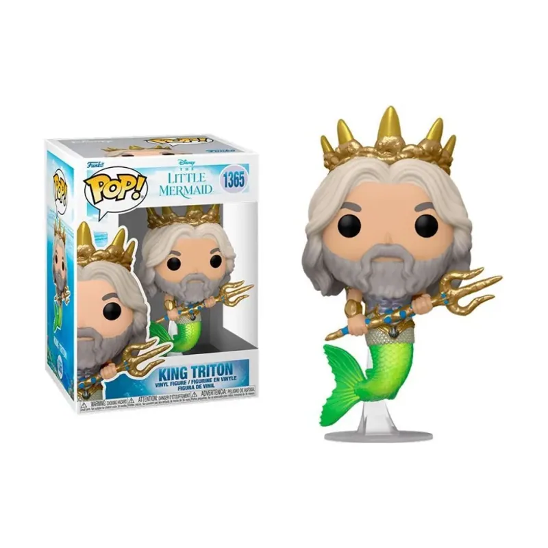 Funko Pop Disney La Sirenita Rey Poseidon King Triton 70735