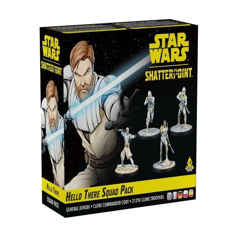 Star Wars Shatterpoint Hello There General Obi-Wan Kenobi Squad Pack