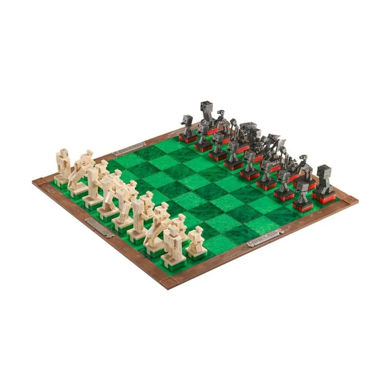 Juego De Mesa Ajedrez The Minecraft Héroes Vs. Criaturas