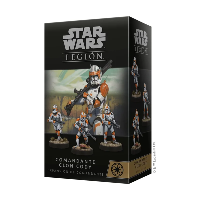 Asmodee Star Wars Legion Comandante Clon Cody Edad Recomendada 14 Años
