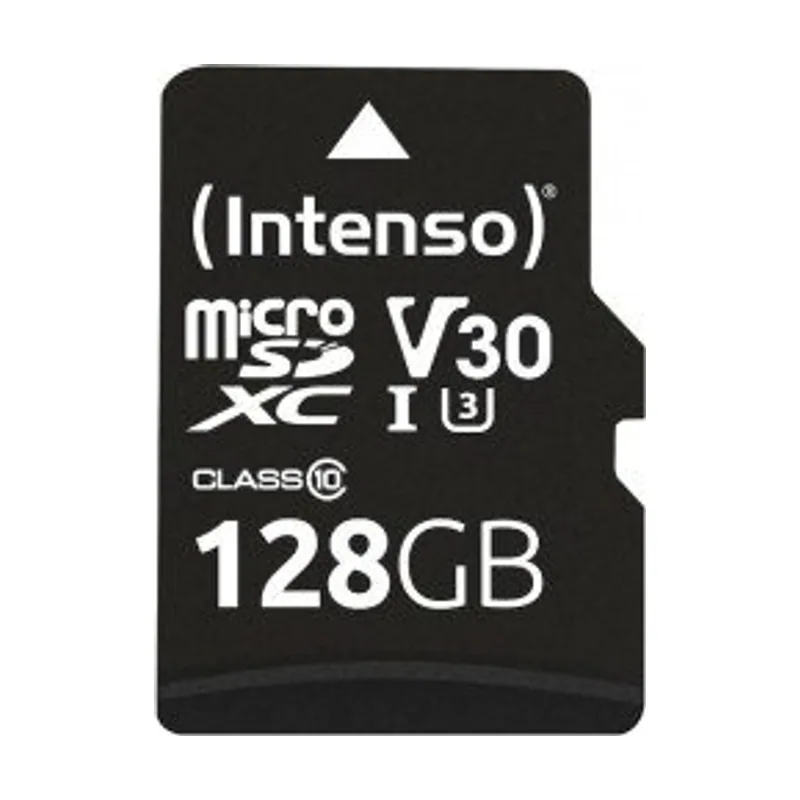 Intenso Tarjeta Memoria Micro Sd 128Gb Profesional V30 + Adaptador Sd