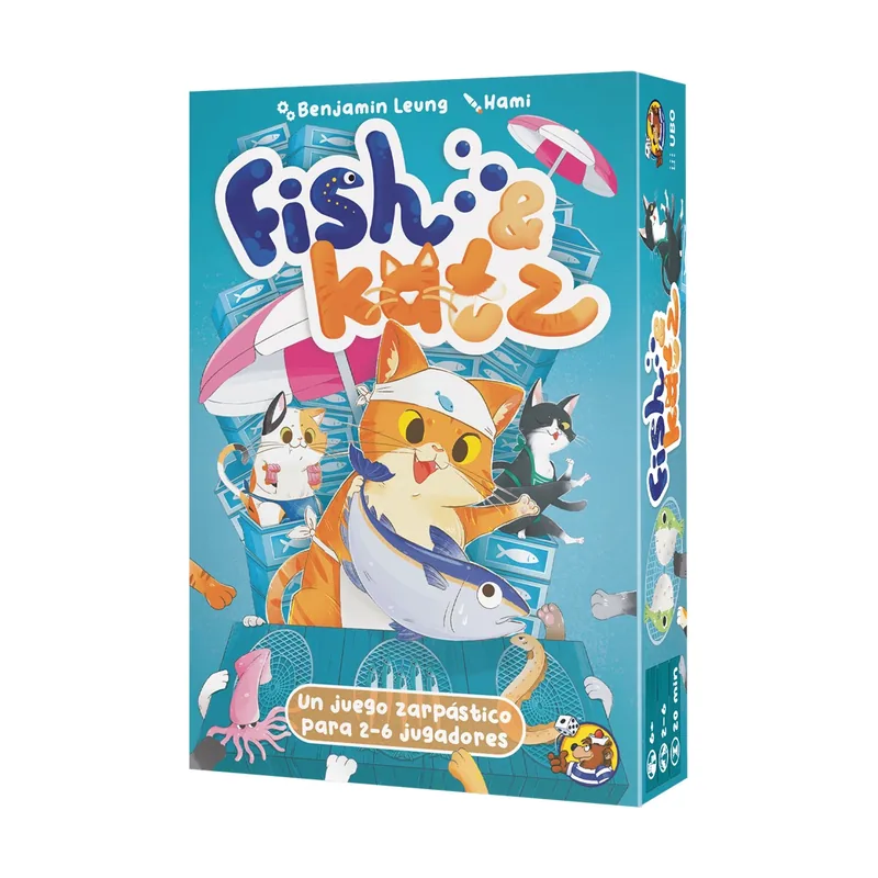 Asmodee Fish & Katz Edad Recomendada 6 Años