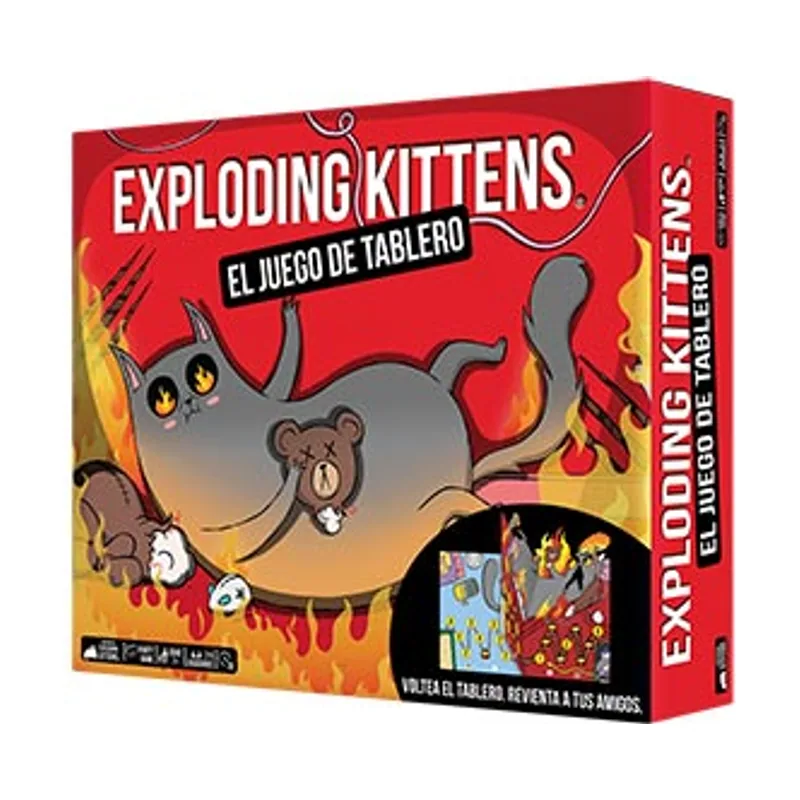 Asmodee Exploding Kittens El Juego De Tablero