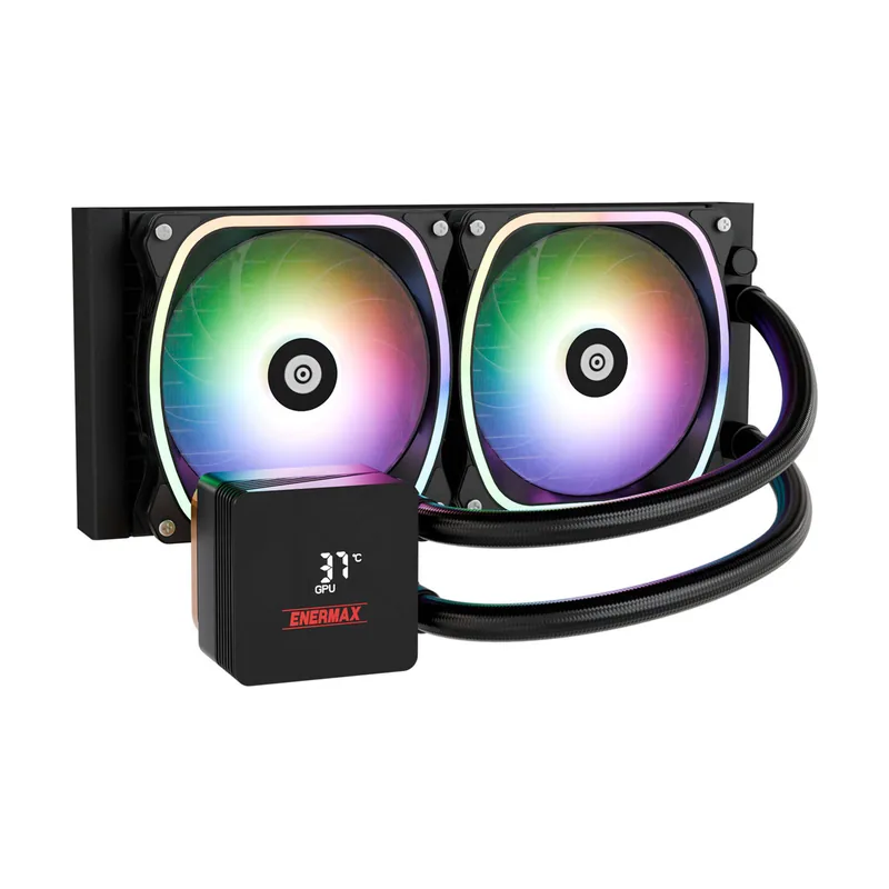 Kit Refrigeracion Liquida Cpu Aquafusion Ii 240Mm Gaming 2 X12Cm