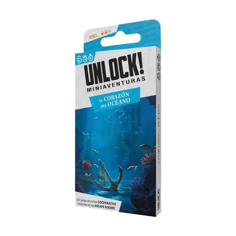 Asmodee Unlock Mini El Corazón Del Océano