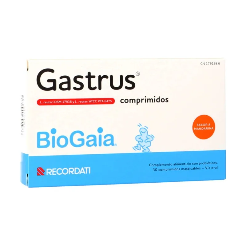 Gastrus Sabor Mandarina 30 Comprimidos - Casen