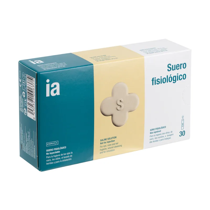 Interapothek Suero Fisiológico 30 Dosis Únicas De 5 Ml