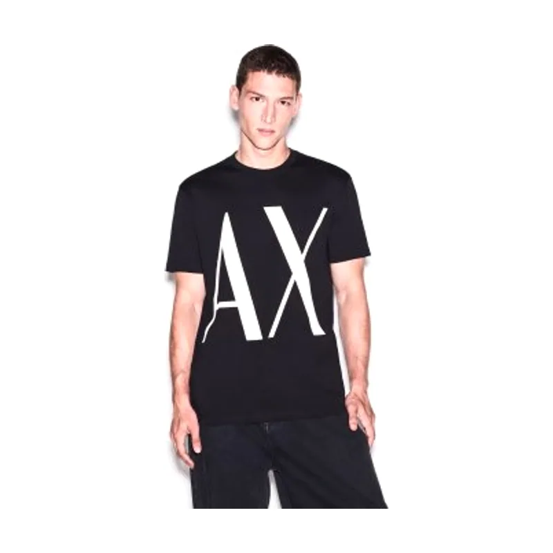 A|X Armani Exchange Camiseta de punto corte regular XM003883AF10356UC001