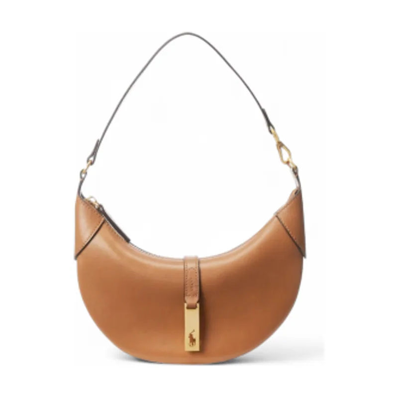 Polo Ralph Lauren Bolso de hombro Polo ID mini de piel de becerro 428871248003