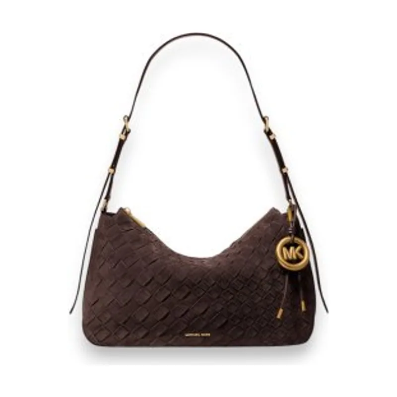 Michael Kors Bolso Nolita mediano de ante trenzado a mano 30F6AY5L2L
