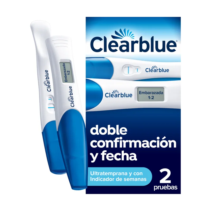 Clearblue Test De Embarazo Ultratemprano Con Indicador De Semanas