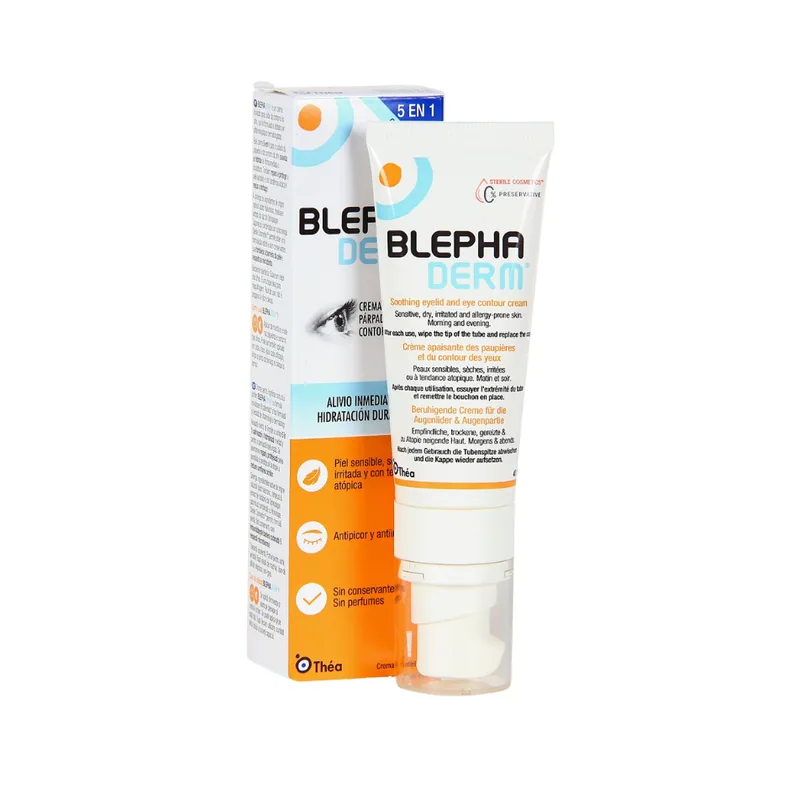 Blephaderm Crema Calmante De Párpados Y Ojos 40 Ml - Thea