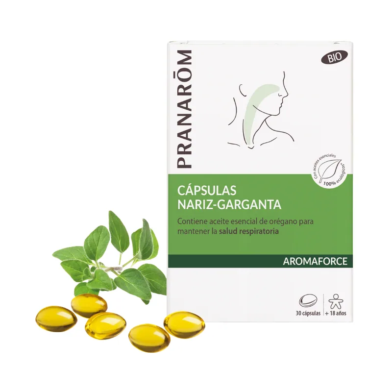 Pranarom Aromaforce 30 Cápsulas Nariz-garganta