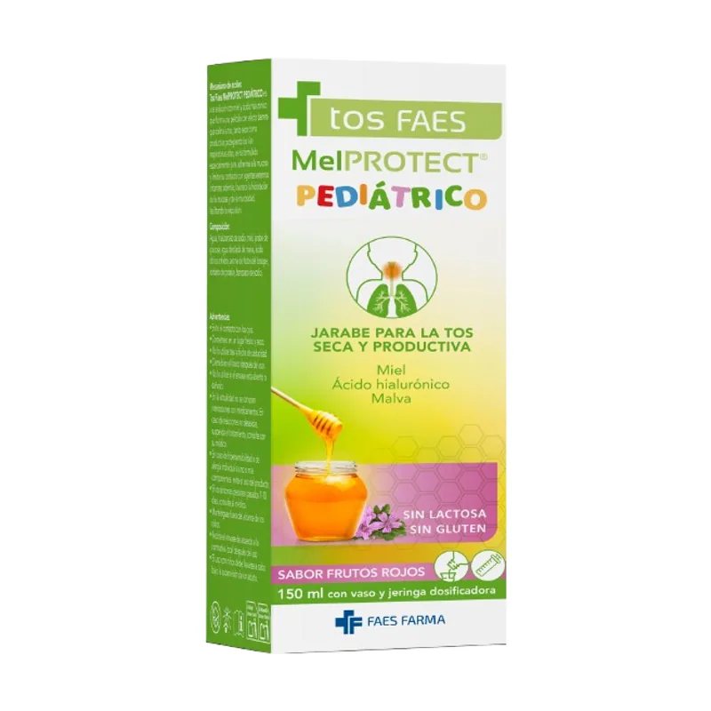 Tosfaes Melprotect Pediátrico Sabor Frutos Rojos 150 Ml