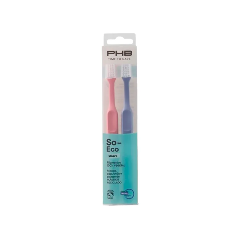 Phb Time To Care So Eco Duplo Cepillo Suave