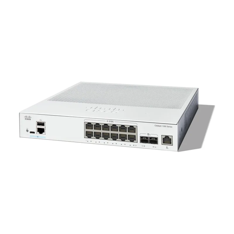 Cisco Switch gestionado Catalyst 1300-12XT-2X
