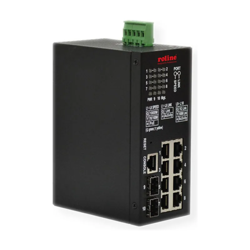 Roline 21.13.1137 switch Gestionado L2 Gigabit Ethernet 10/100/1000 Energía sobre Ethernet PoE