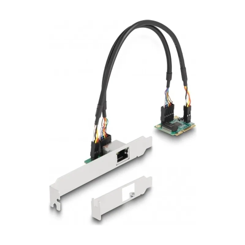 Mini PCIe I/O PCIe half size 1 x RJ45 2,5 Gigabit LAN