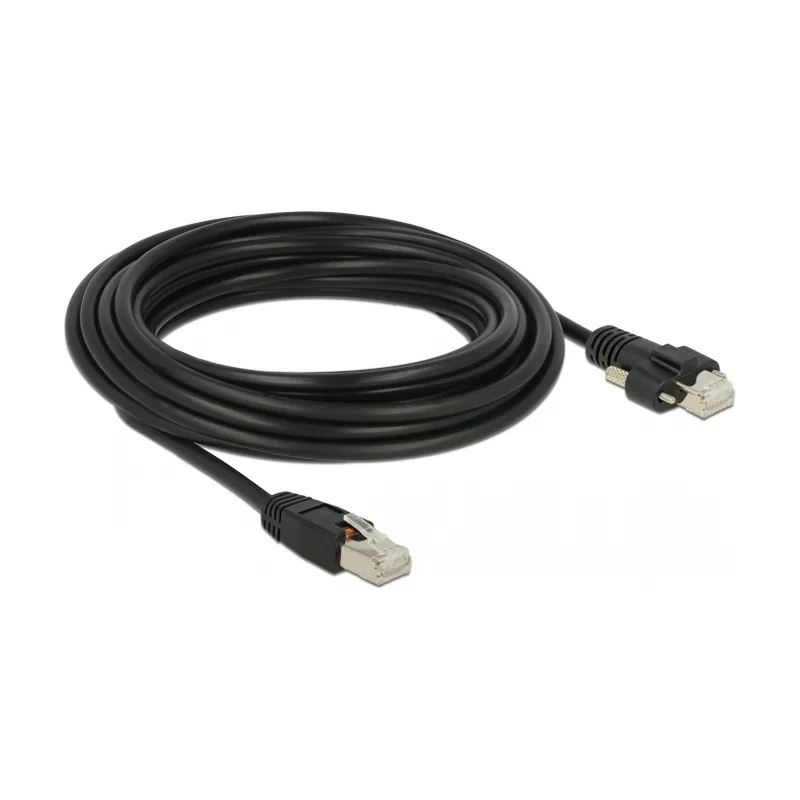 85670 cable de red Negro 5 m Cat6 S/FTP S-STP