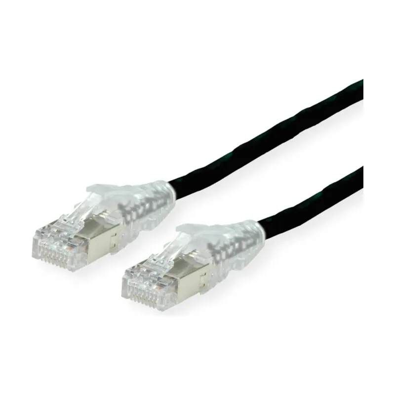 Dätwyler Cables 21.05.0555 cable de red Negro 5 m Cat6a S/FTP S-STP