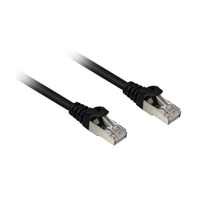 Sharkoon Cat.6a SFTP cable de red Negro 20 m Cat6a S/FTP S-STP