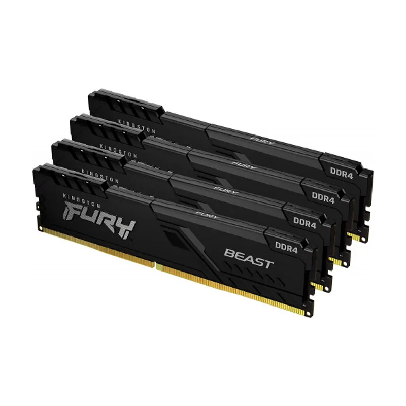 FURY Beast 128GB 4x32GB 3600MHz DDR4 CL18
