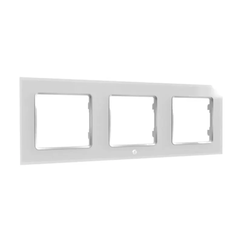 Home Accessories Wall Frame 3" Wandtaster Rahmen 3-fach Weiß