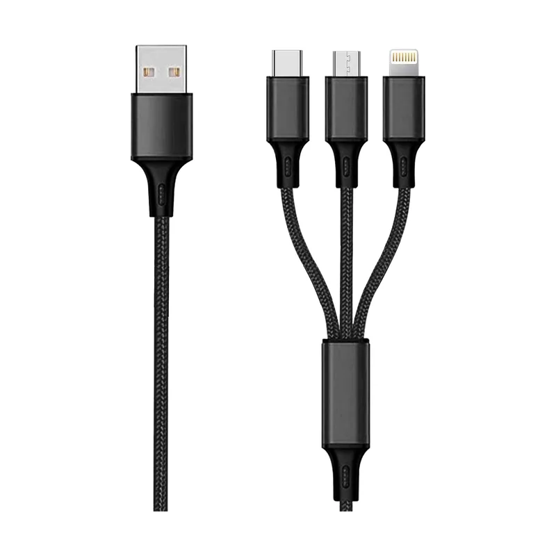 797154 cable USB 3 m USB B USB C/Micro-USB B/Lightning