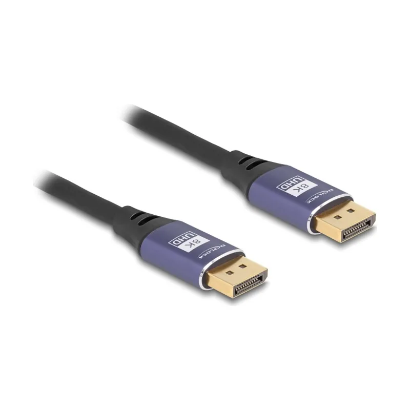 Cable DisplayPort 8K 60 Hz 5 m metal
