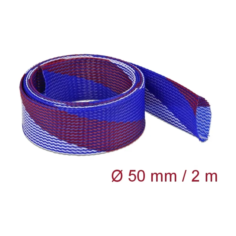 Delock Funda trenzada estirable 2 m x 50 mm