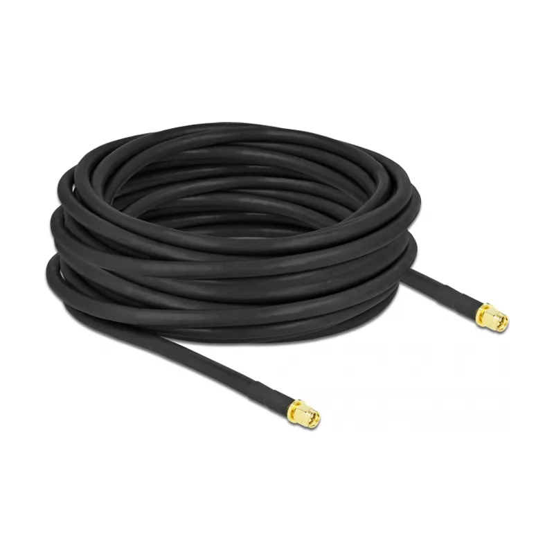 Cable de antena de SMA macho a SMA macho de LMR/CFD300 10 m low loss
