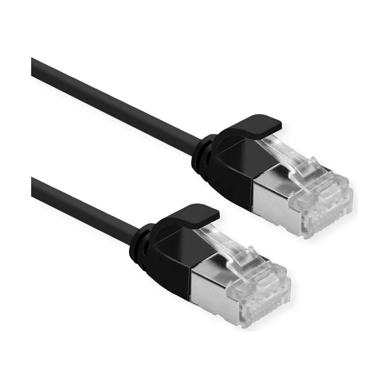 GREEN 21.44.3357 cable de red Negro 5 m Cat6a U/FTP STP